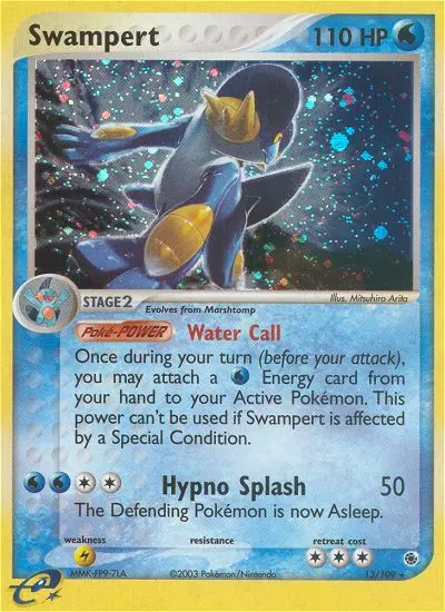 Swampert (#13) — RS 013