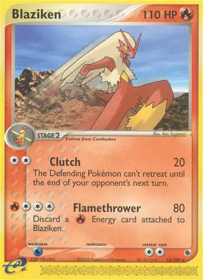 Blaziken (#15) — RS 015