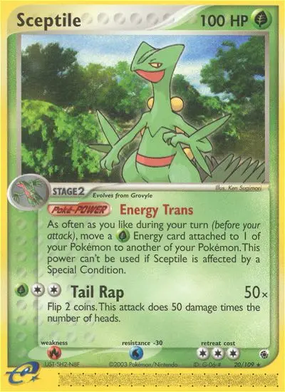 Sceptile (#20) — RS 020