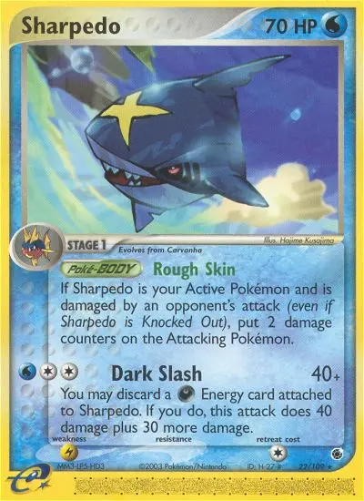 Sharpedo (#22) — RS 022