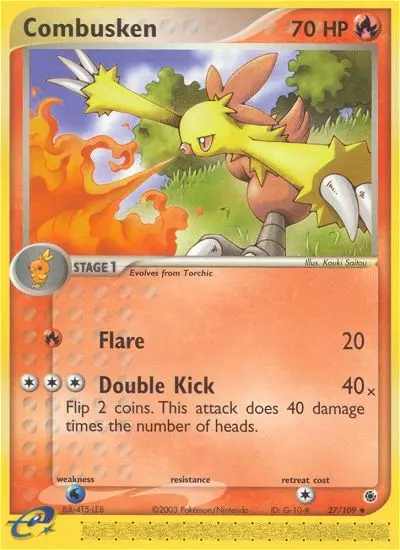 Combusken (#27) — RS 027