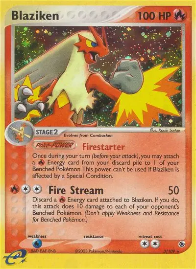 Blaziken (#3) — RS 003