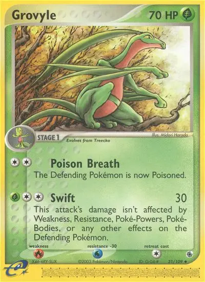 Grovyle (#31) — RS 031