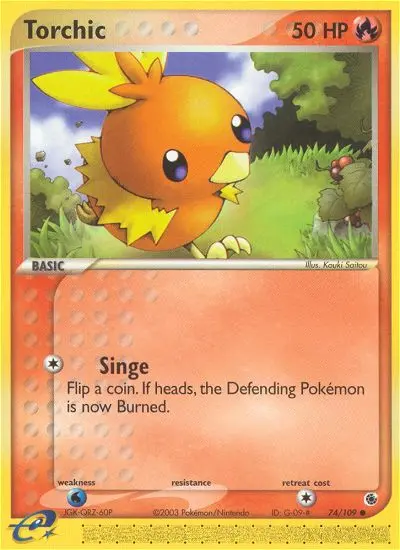 Torchic (#74) — RS 074