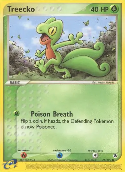Treecko (#75) — RS 075