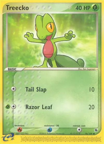 Treecko (#76) — RS 076