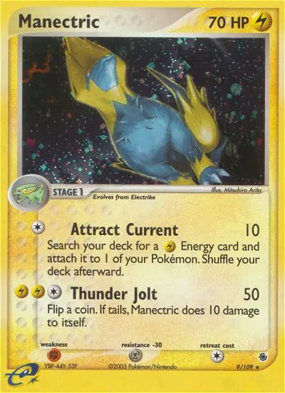 Manectric (#9) — RS 009