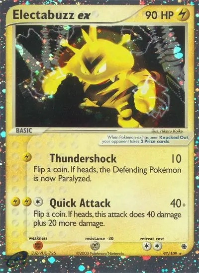 Electabuzz ex (#97) — RS 097
