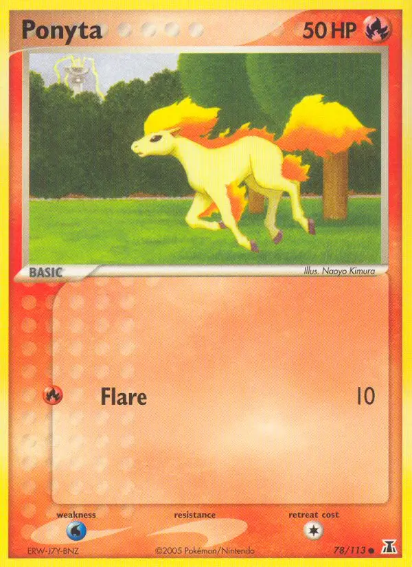 Ponyta (#78) — DS 078