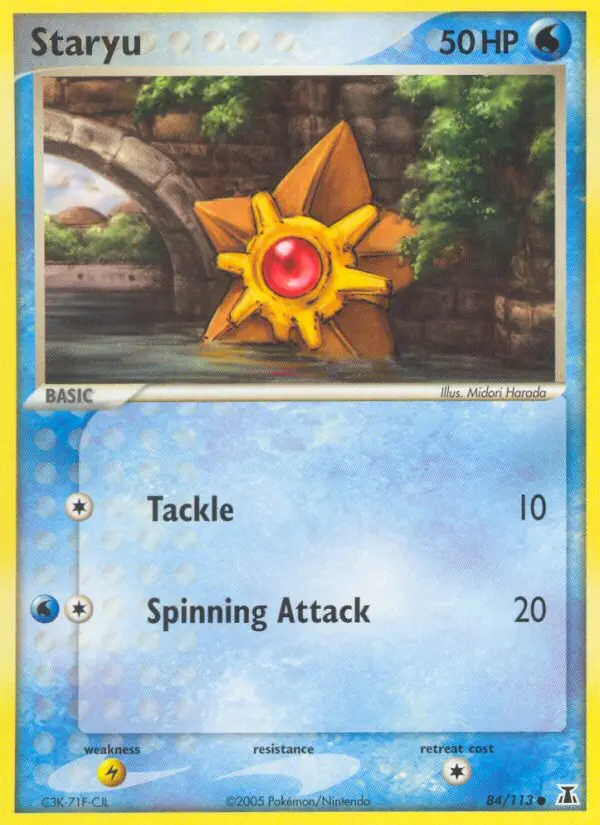 Staryu (#84) — DS 084