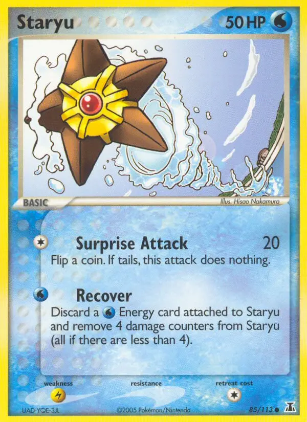 Staryu (#85) — DS 085