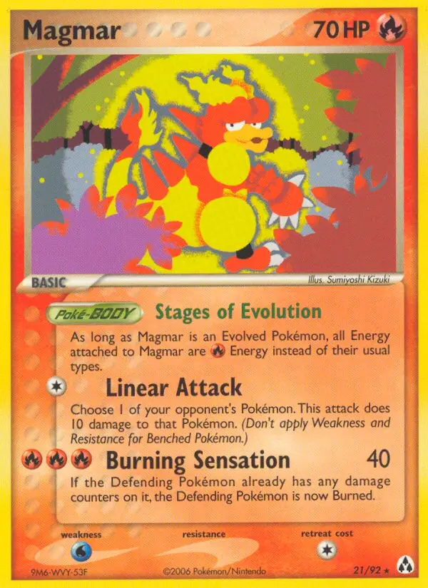 Magmar (#21) — LM 021