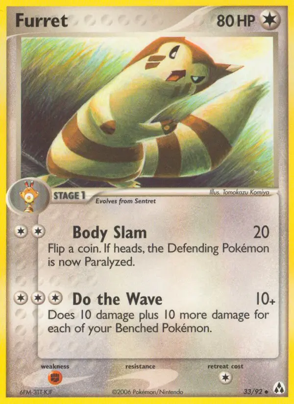 Furret (#33) — LM 033