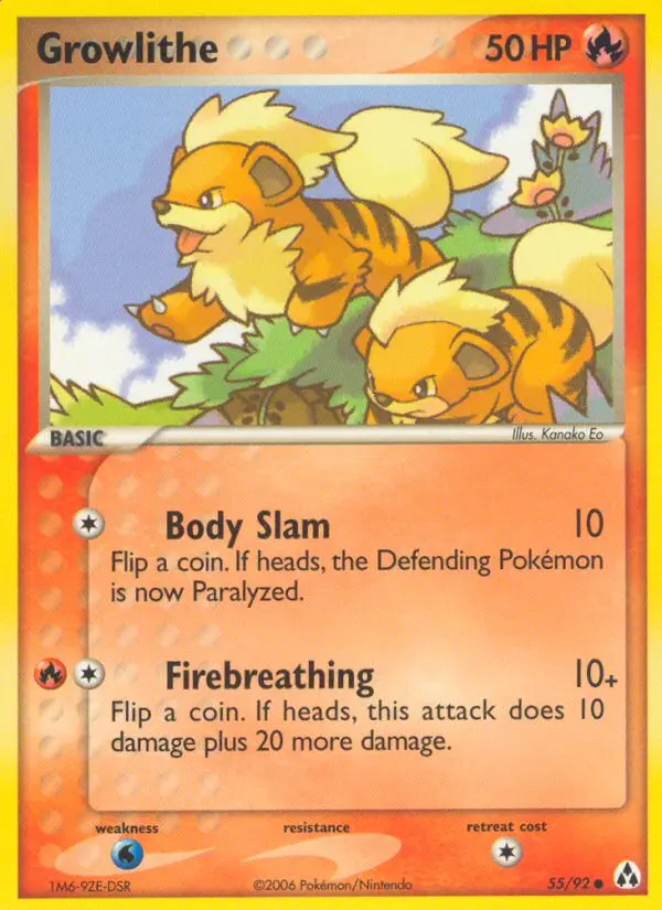 Growlithe (#55) — LM 055