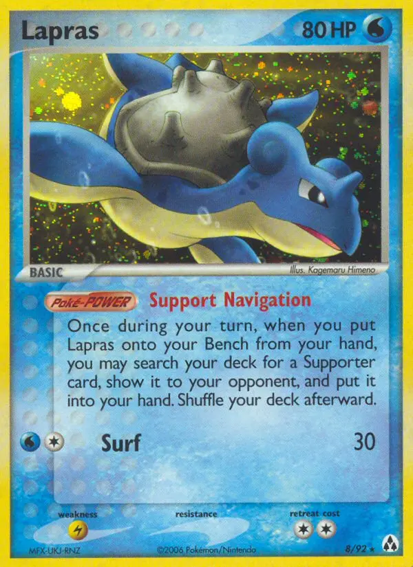 Lapras (#8) — LM 008