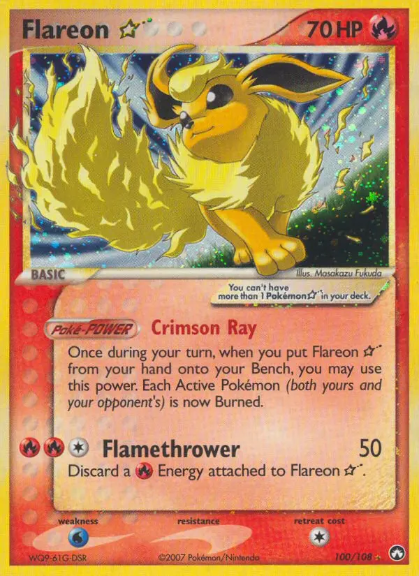 Flareon Star (#100) — PK 100