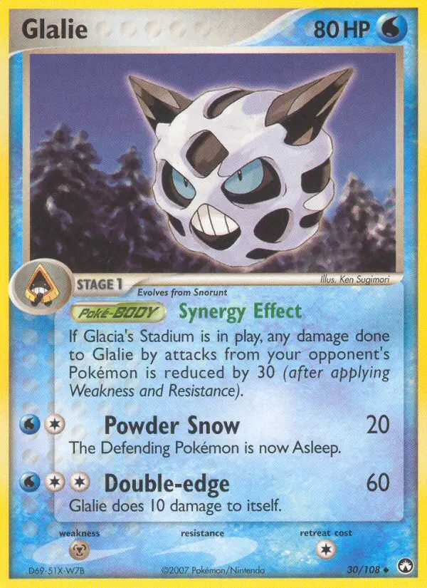 Glalie (#30) — PK 030