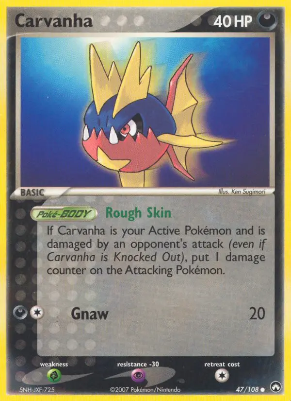 Carvanha (#47) — PK 047