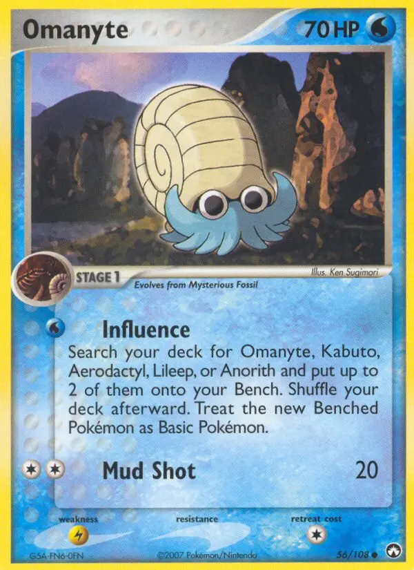 Omanyte (#56) — PK 056