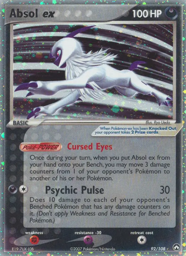 Absol ex (#92) — PK 092
