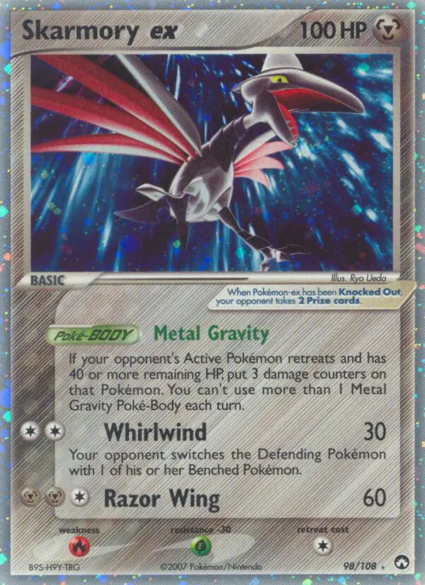 Skarmory ex (#98) — PK 098