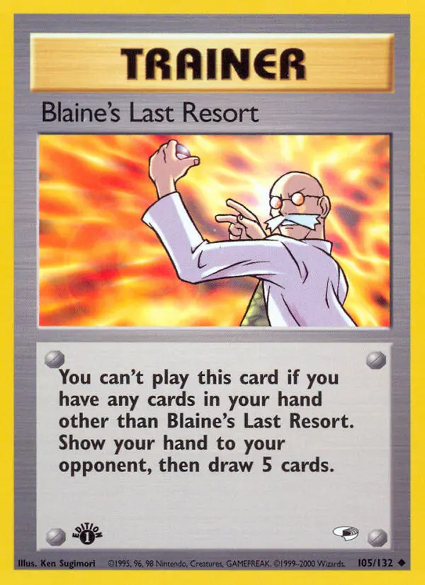 Blaine's Last Resort (#105) — GH 105