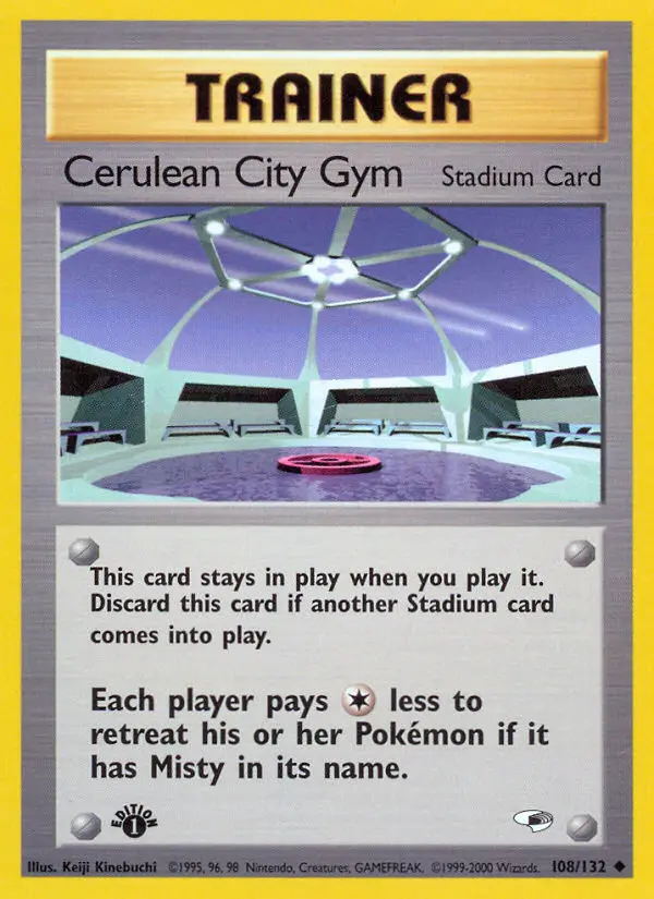 Cerulean City Gym (#108) — GH 108