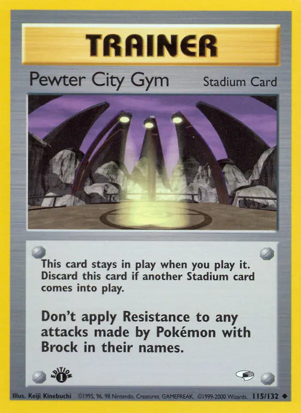 Pewter City Gym (#115) — GH 115