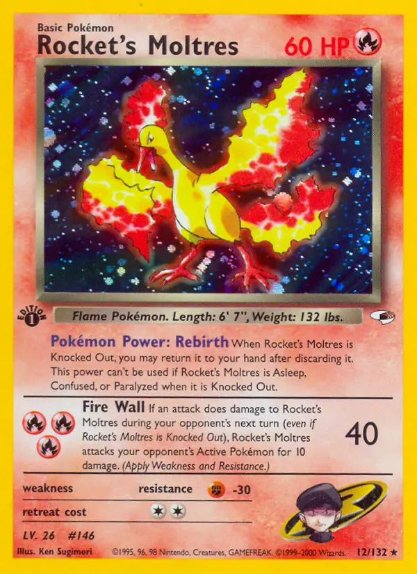 Rocket's Moltres (#12) — GH 012