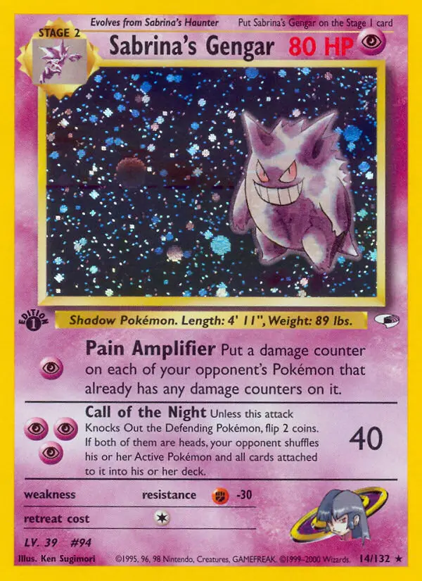 Sabrina's Gengar (#14) — GH 014