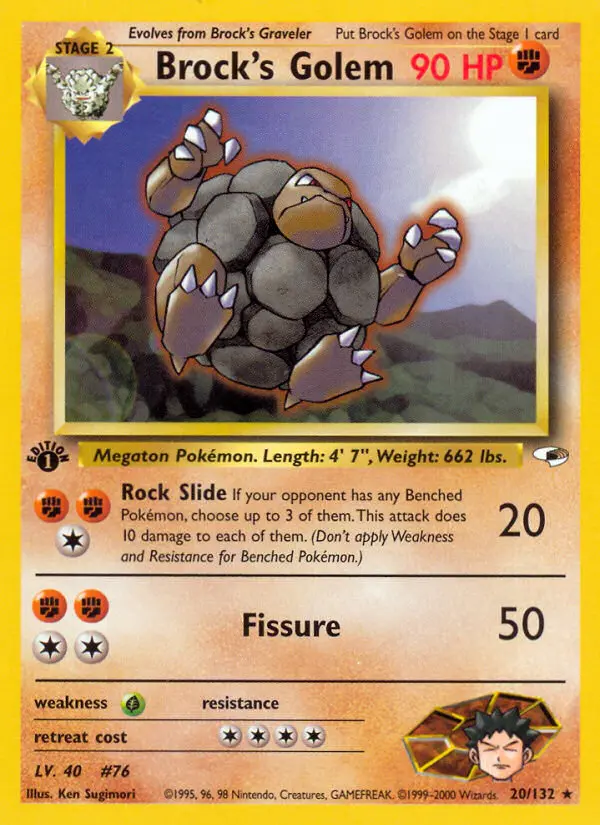 Brock's Golem (#20) — GH 020