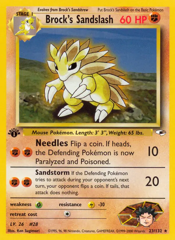 Brock's Sandslash (#23) — GH 023