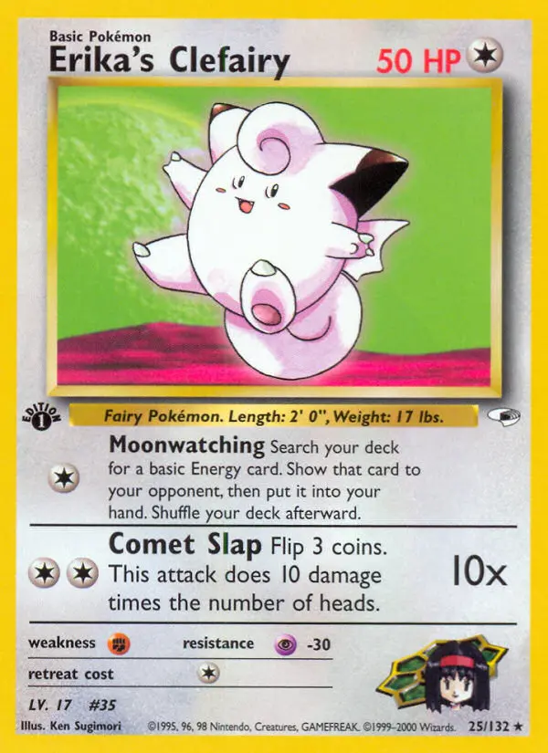 Erika's Clefairy (#25) — GH 025