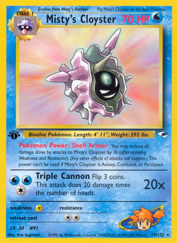 Misty's Cloyster (#29) — GH 029