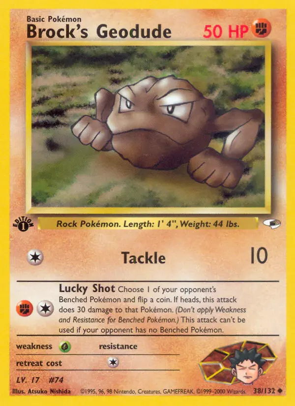 Brock's Geodude (#38) — GH 038