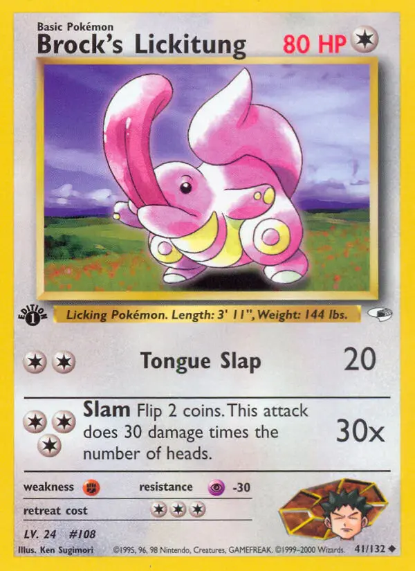 Brock's Lickitung (#41) — GH 041
