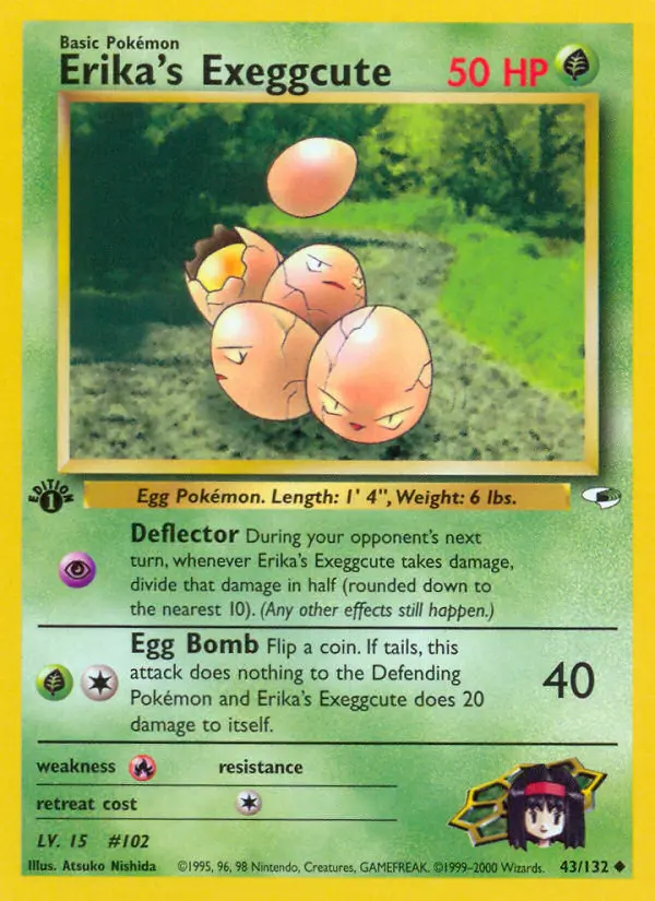Erika's Exeggcute (#43) — GH 043