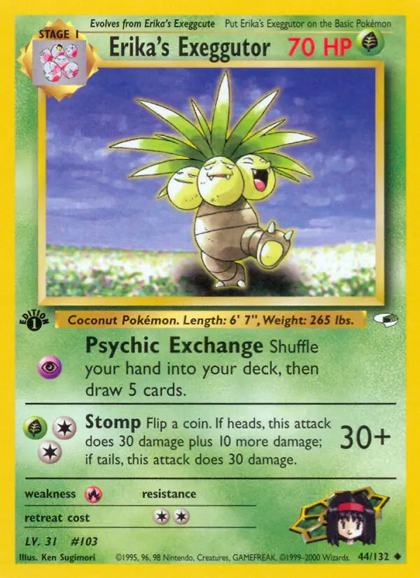 Erika's Exeggutor (#44) — GH 044