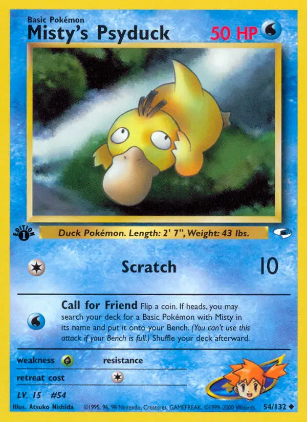 Misty's Psyduck (#54) — GH 054