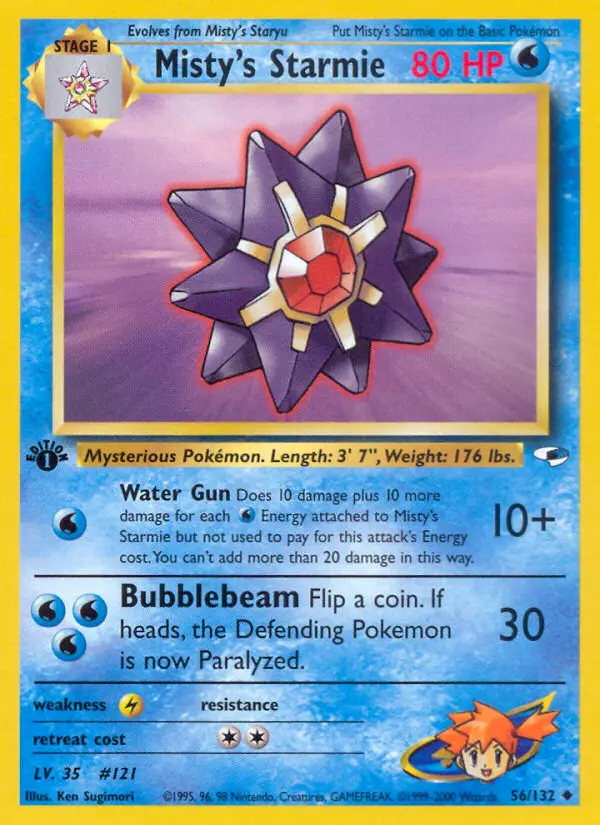 Misty's Starmie (#56) — GH 056