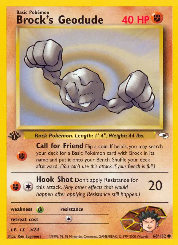 Brock's Geodude (#66) — GH 066
