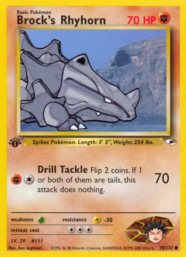 Brock's Rhyhorn (#70) — GH 070