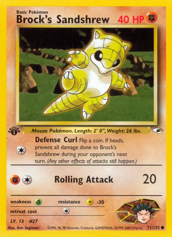 Brock's Sandshrew (#71) — GH 071