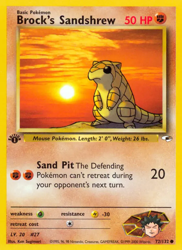 Brock's Sandshrew (#72) — GH 072