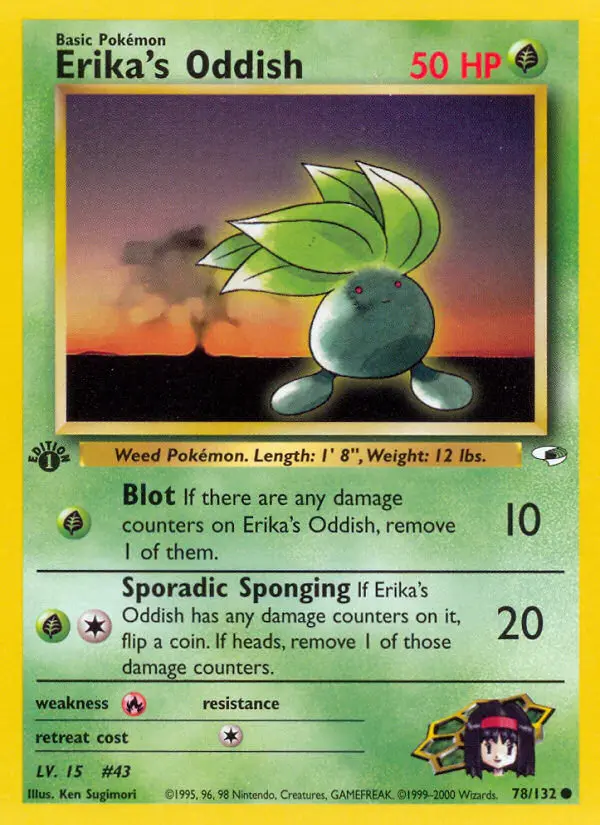 Erika's Oddish (#78) — GH 078
