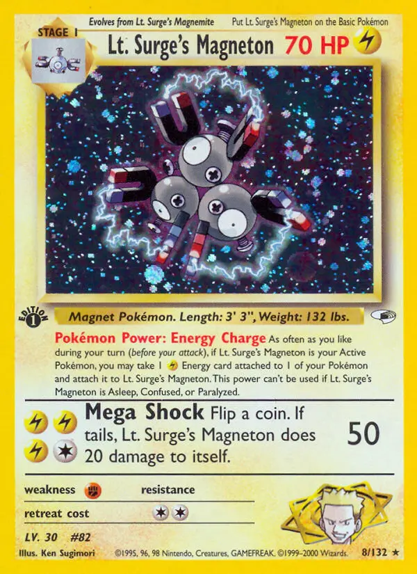 Lt. Surge's Magneton (#8) — GH 008