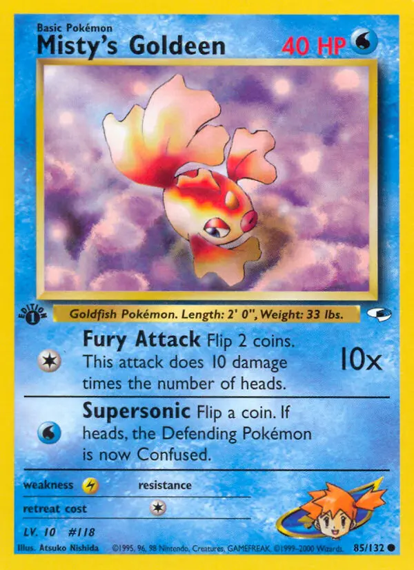 Misty's Goldeen (#85) — GH 085