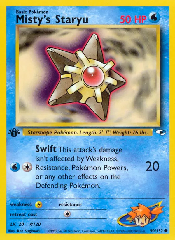 Misty's Staryu (#90) — GH 090