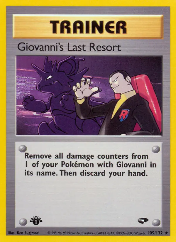 Giovanni's Last Resort (#105) — GC 105