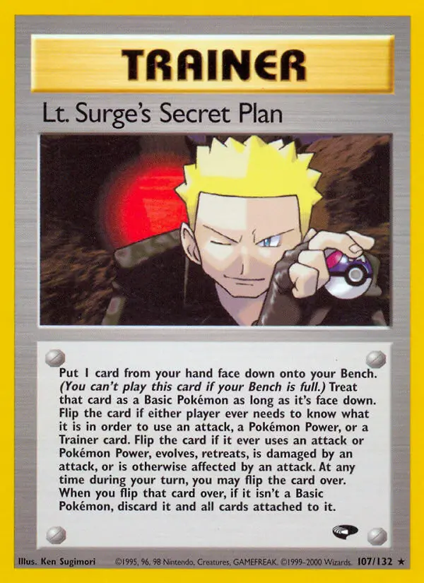 Lt. Surge's Secret Plan (#107) — GC 107
